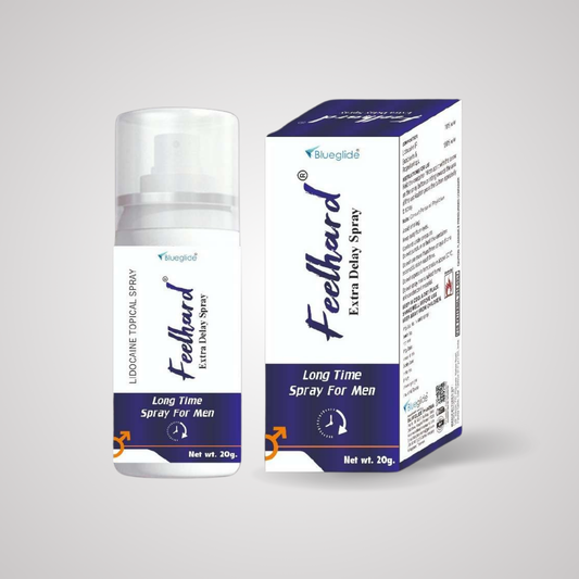 Feelhard Extra Delay Spray - Blueglide Pharma